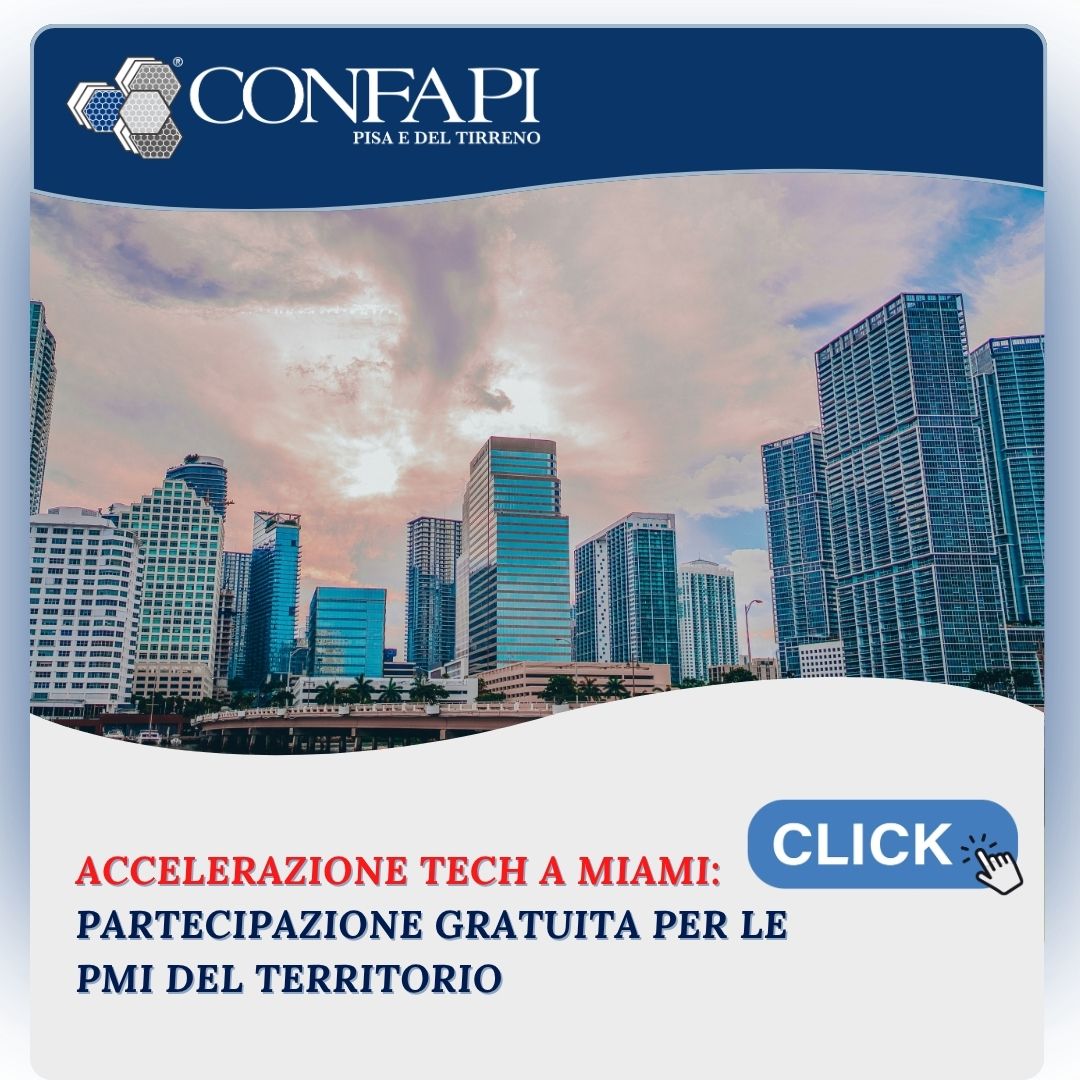Italian Innovation Hub Miami: un percorso di accelerazione negli USA interamente gratuito per le PMI tech del territorio