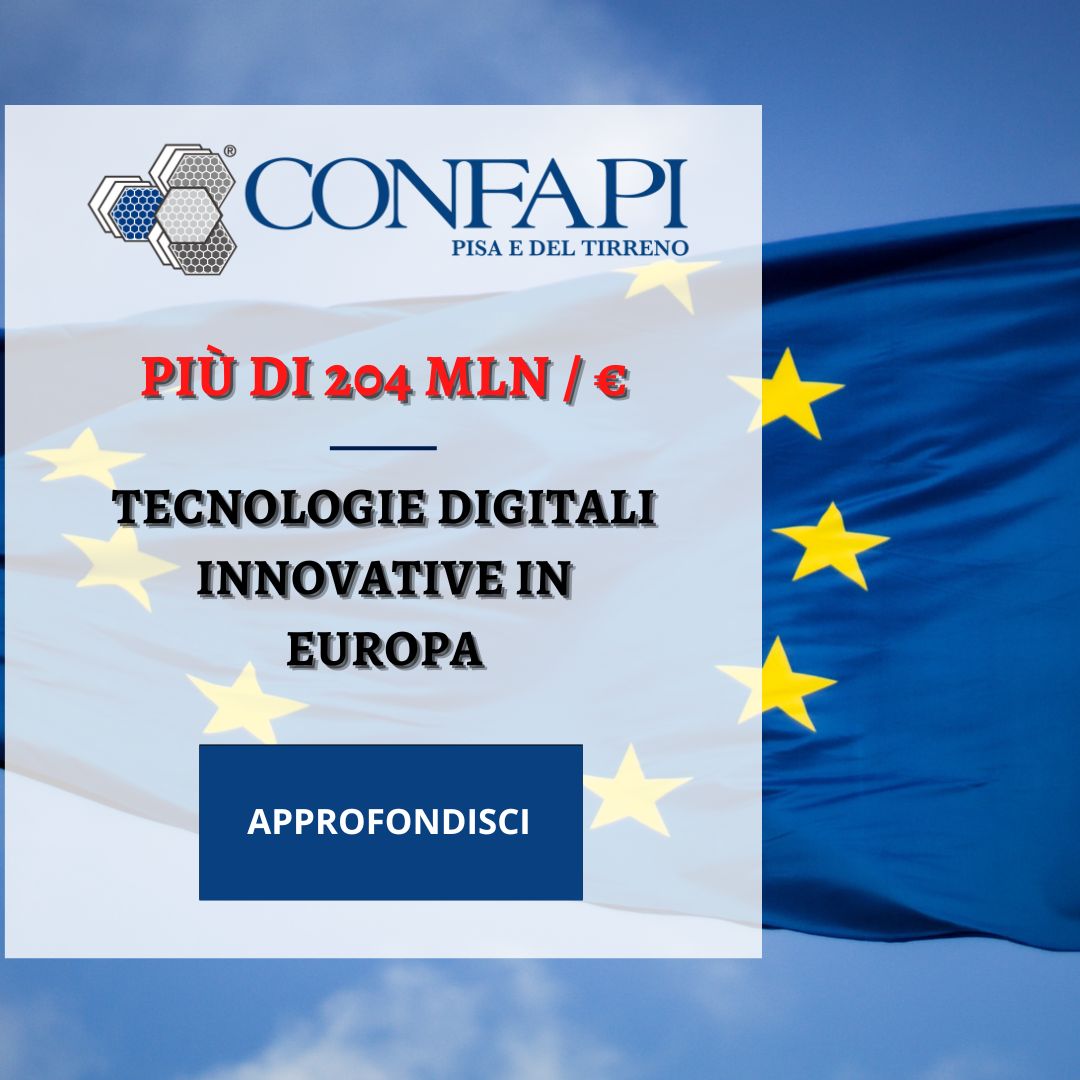 Più di 204 milioni di euro Confapi Pisa e del Tirreno