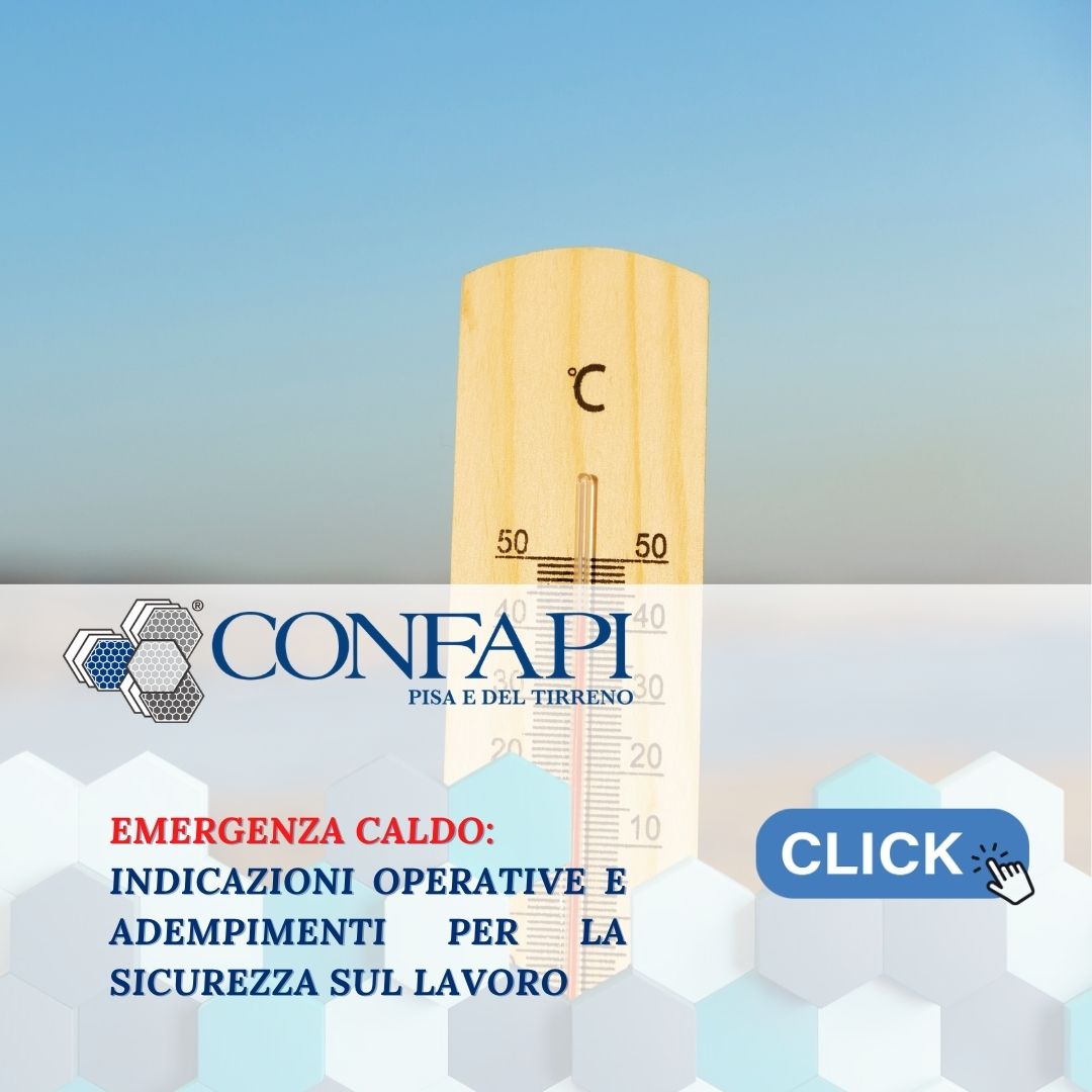 Emergenza caldo: indicazioni operative e adempimenti per la sicurezza sul lavoro