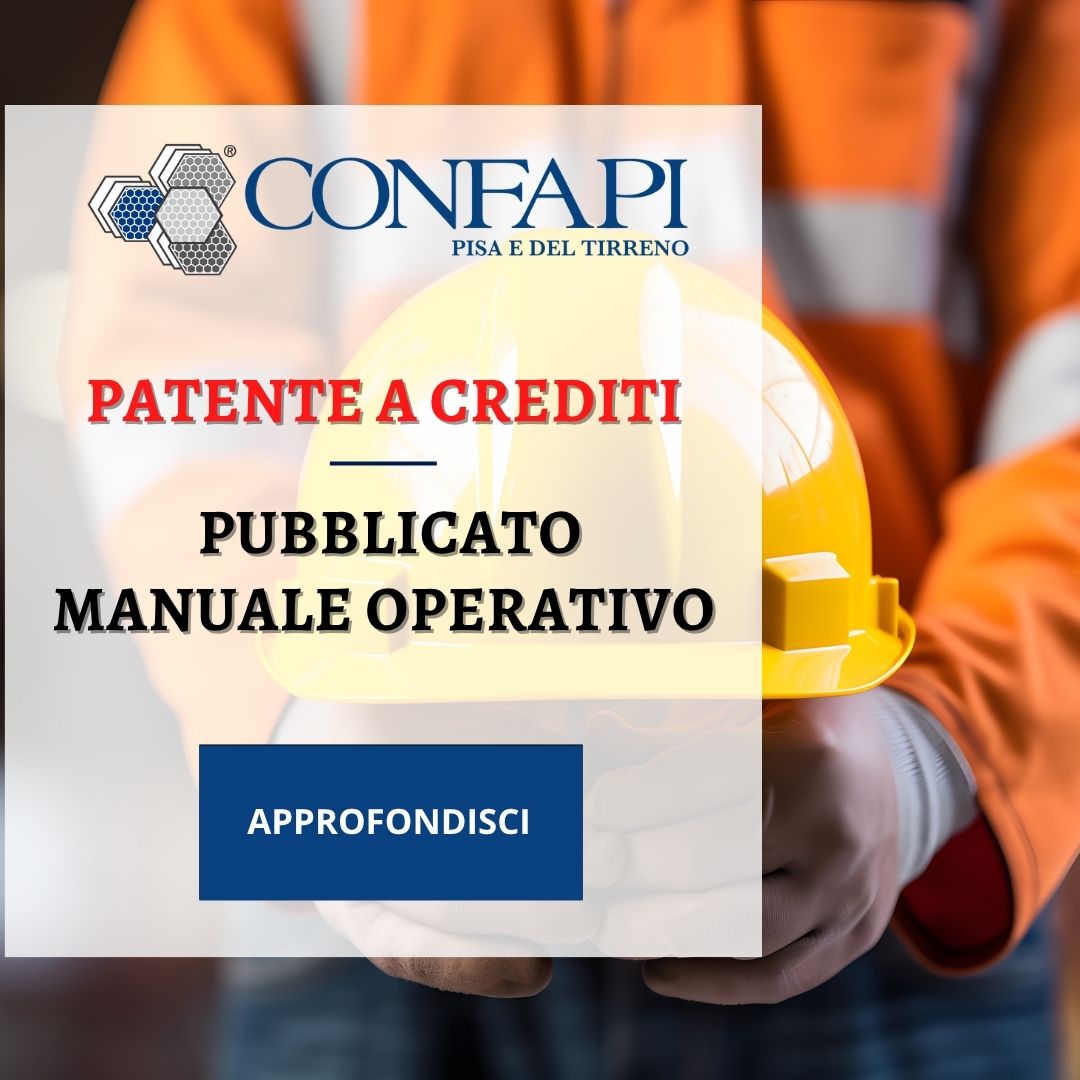 Patente a Crediti Confapi Pisa e del Tirreno