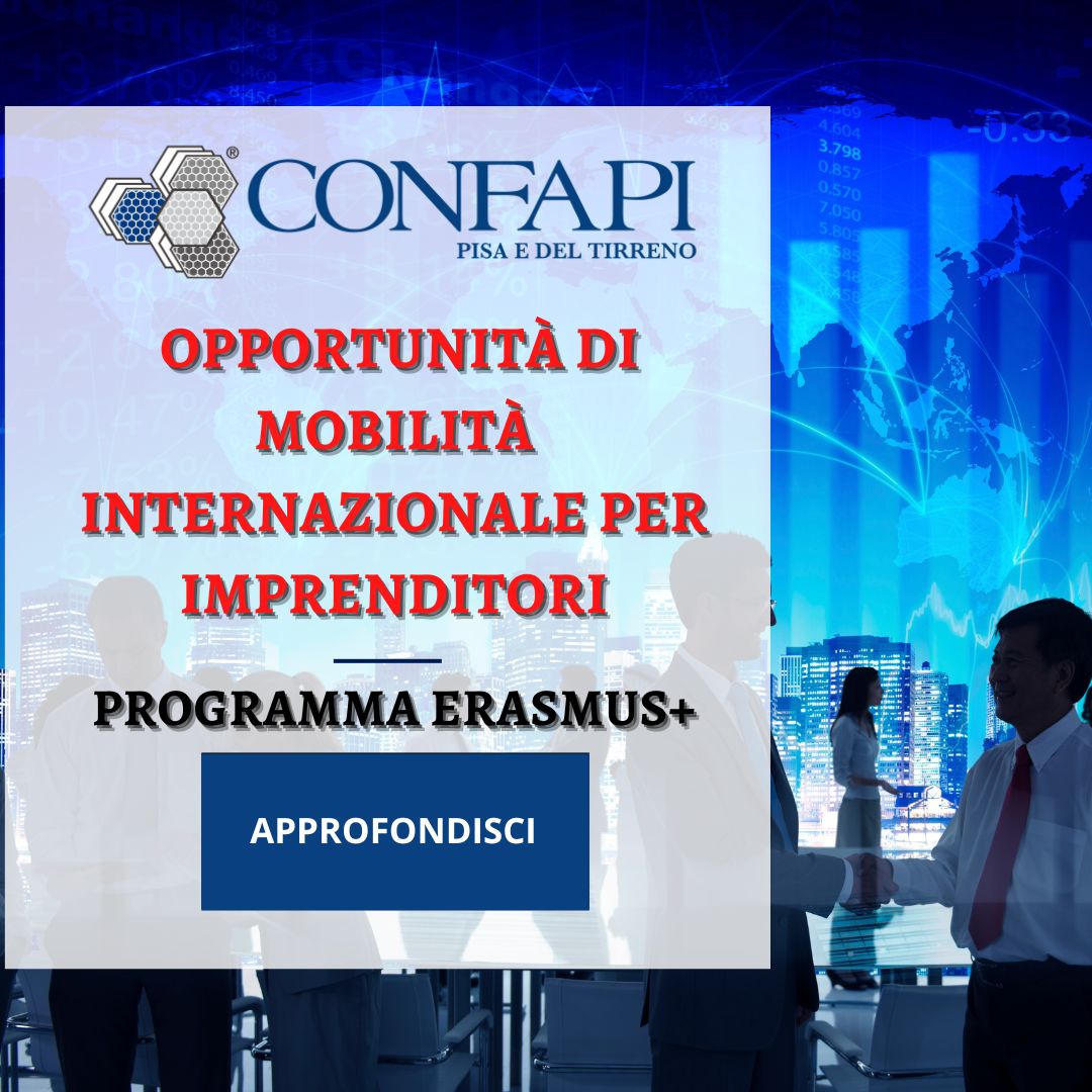 Programma Erasmus+: opportunità di mobilità internazionale per imprenditori