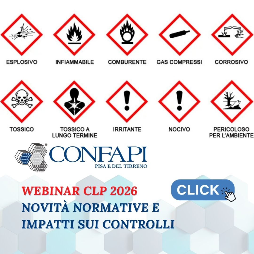 Webinar CLP 2026: novità normative e impatti sui controlli