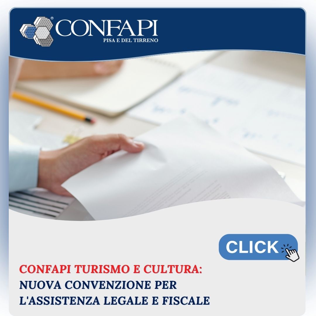 Tutela legale e fiscale per le imprese del turismo: siglata la convenzione tra Confapi Turismo e Cultura e STFC Legal & Tax