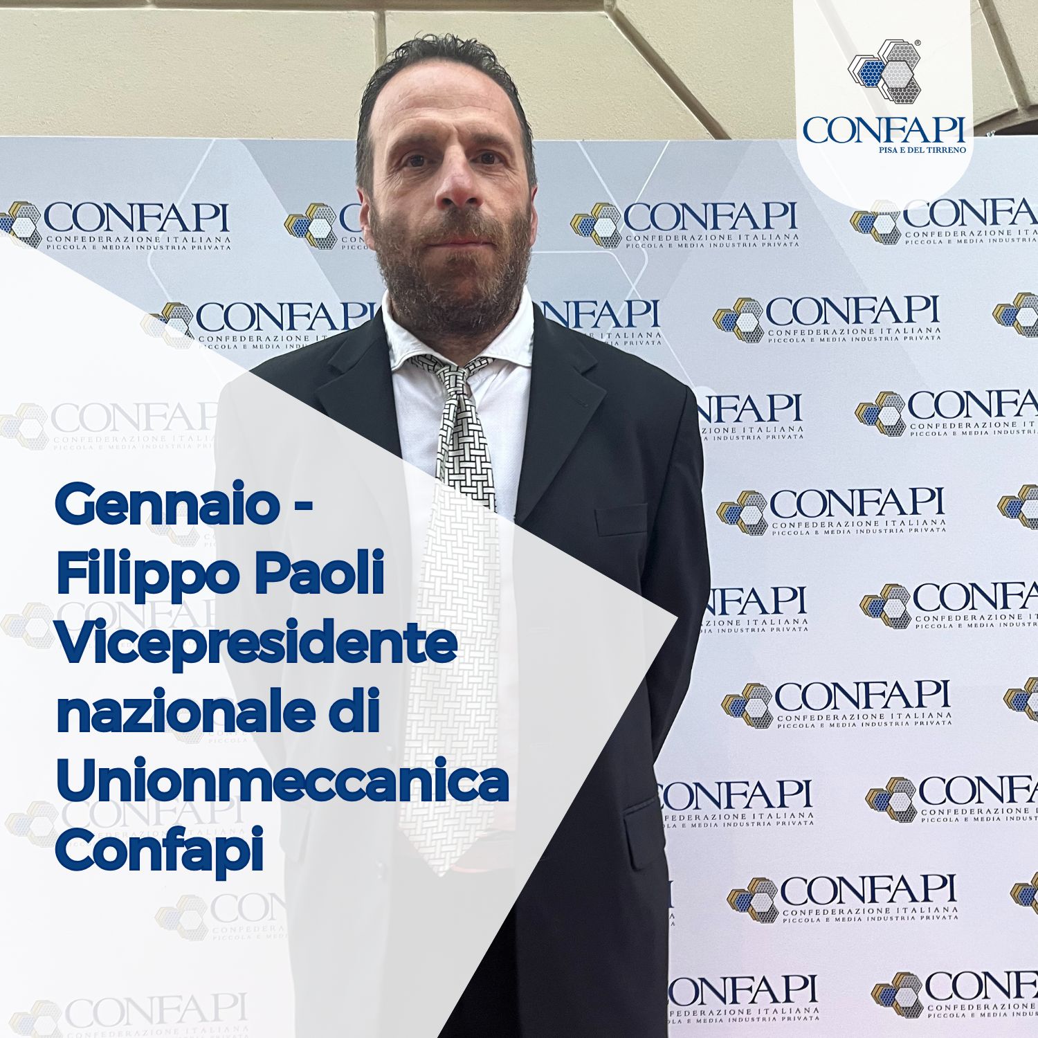 Filippo Paoli nominato Vicepresidente nazionale di Unionmeccanica Confapi