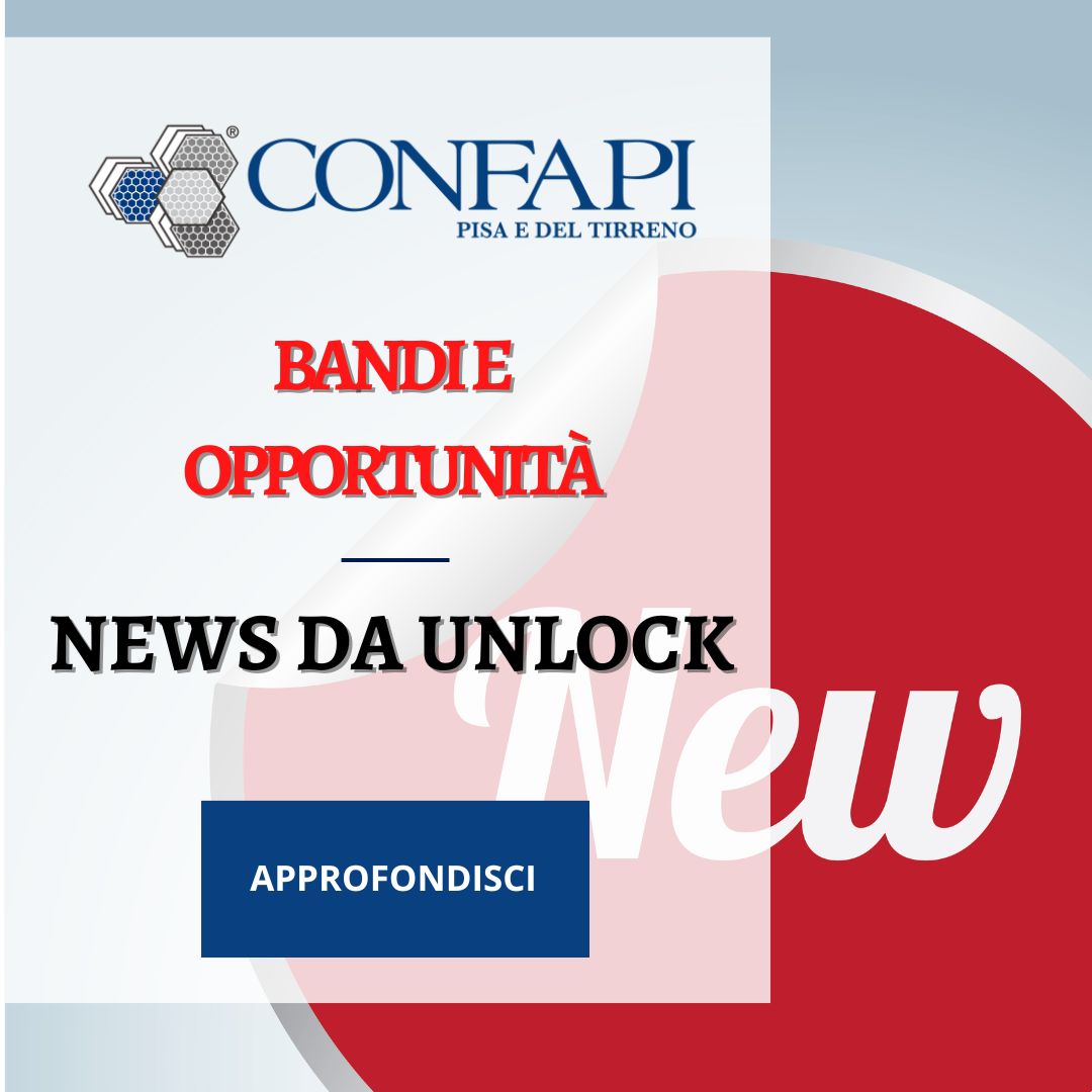 Bandi e Opportunità Confapi Pisa e del Tirreno
