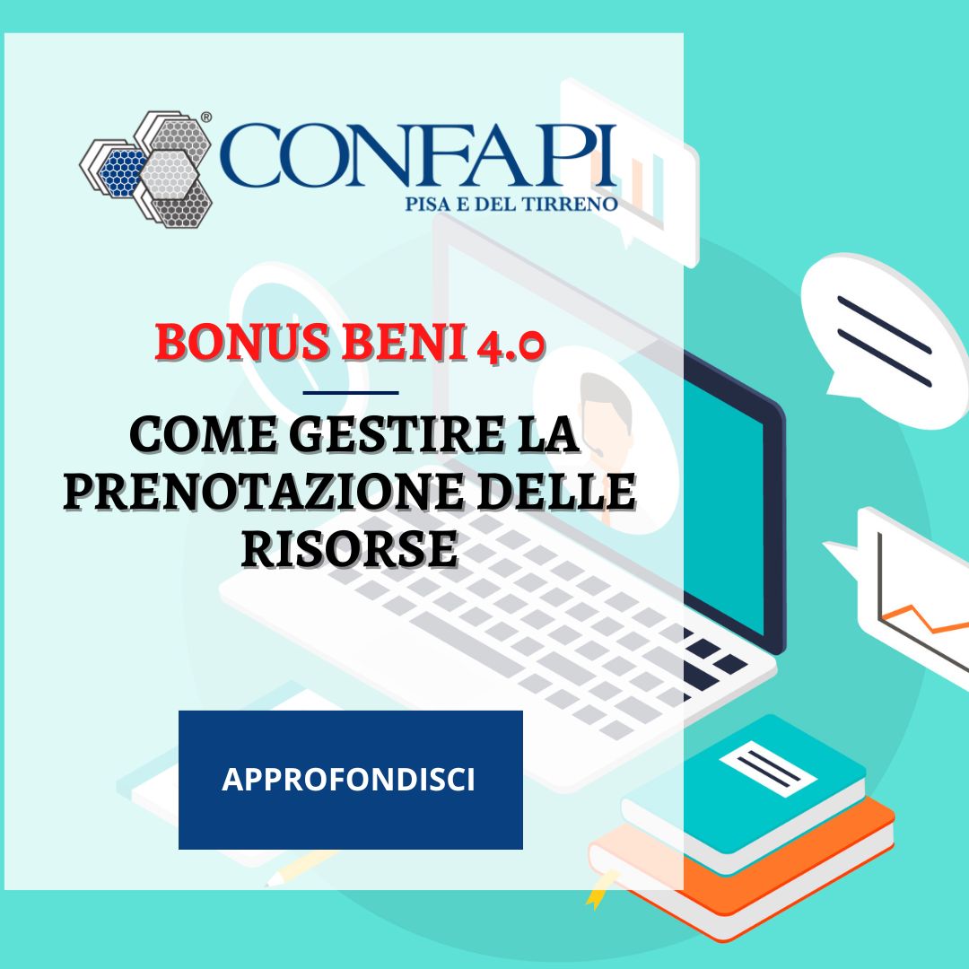 Bonus beni 4.0 Confapi Pisa e del Tirreno