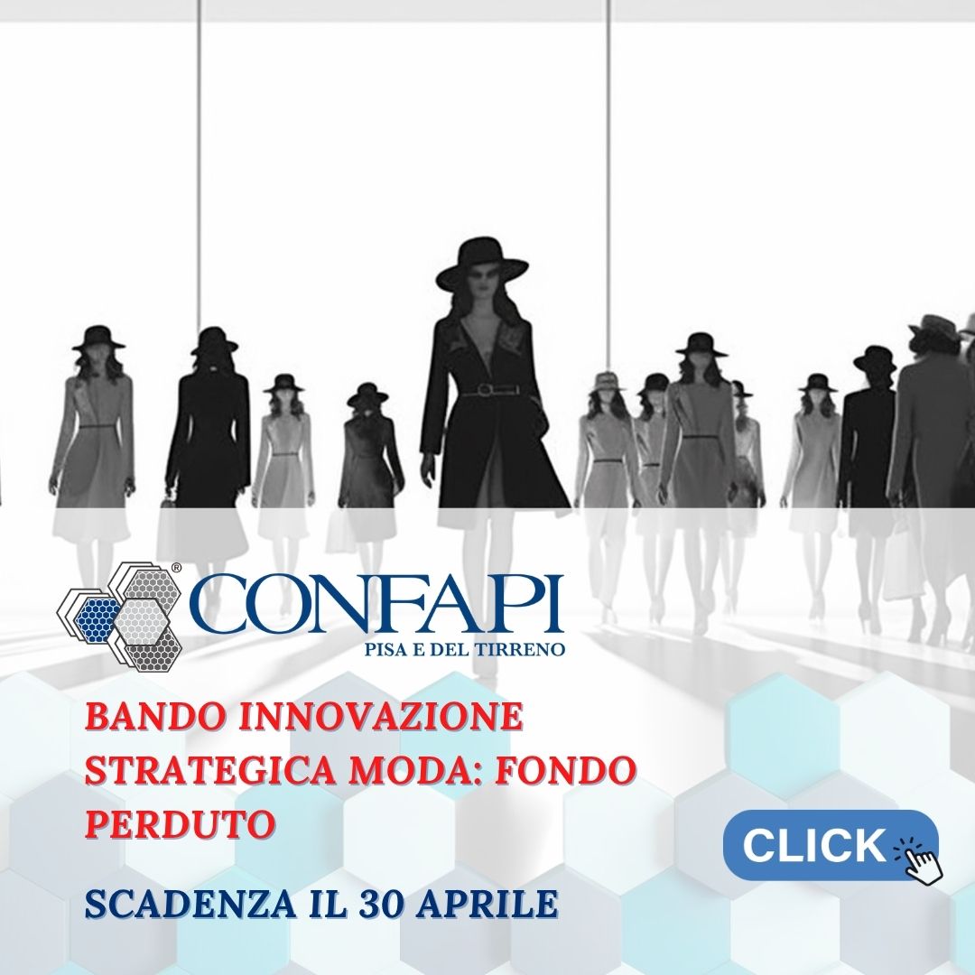 Bando innovazione strategica moda: fondo perduto
