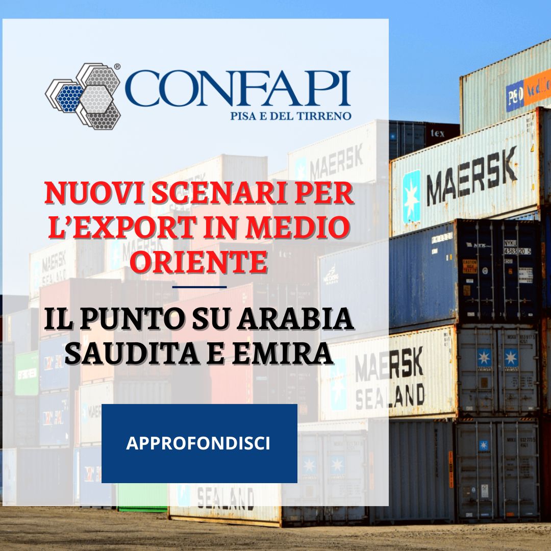 Export in Medio Oriente Confapi Pisa e del Tirreno