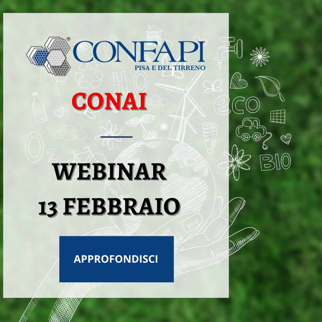 Webinar CONAI: Novità e Adempimenti della Guida 2025 Confapi Pisa e del Tirreno