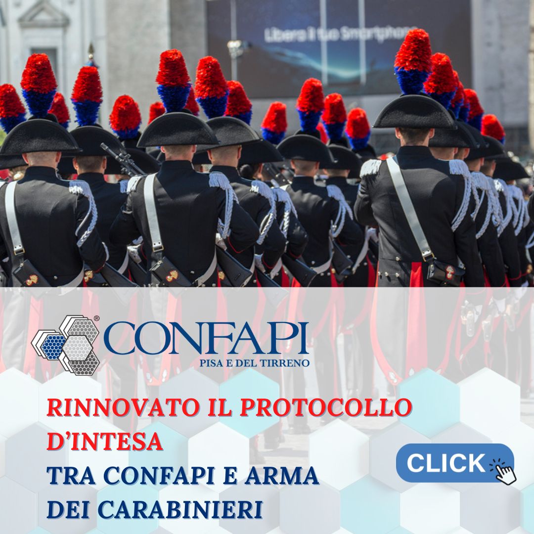Rinnovato il Protocollo d’Intesa tra Confapi e Arma dei Carabinieri
