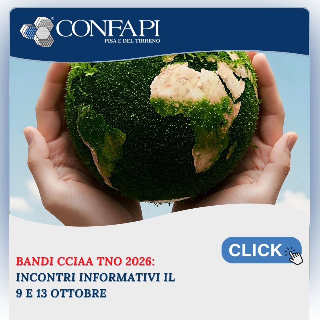 Agevolazioni e opportunità per le imprese: il ciclo di incontri sui nuovi bandi della Camera di Commercio della Toscana Nord-Ovest
