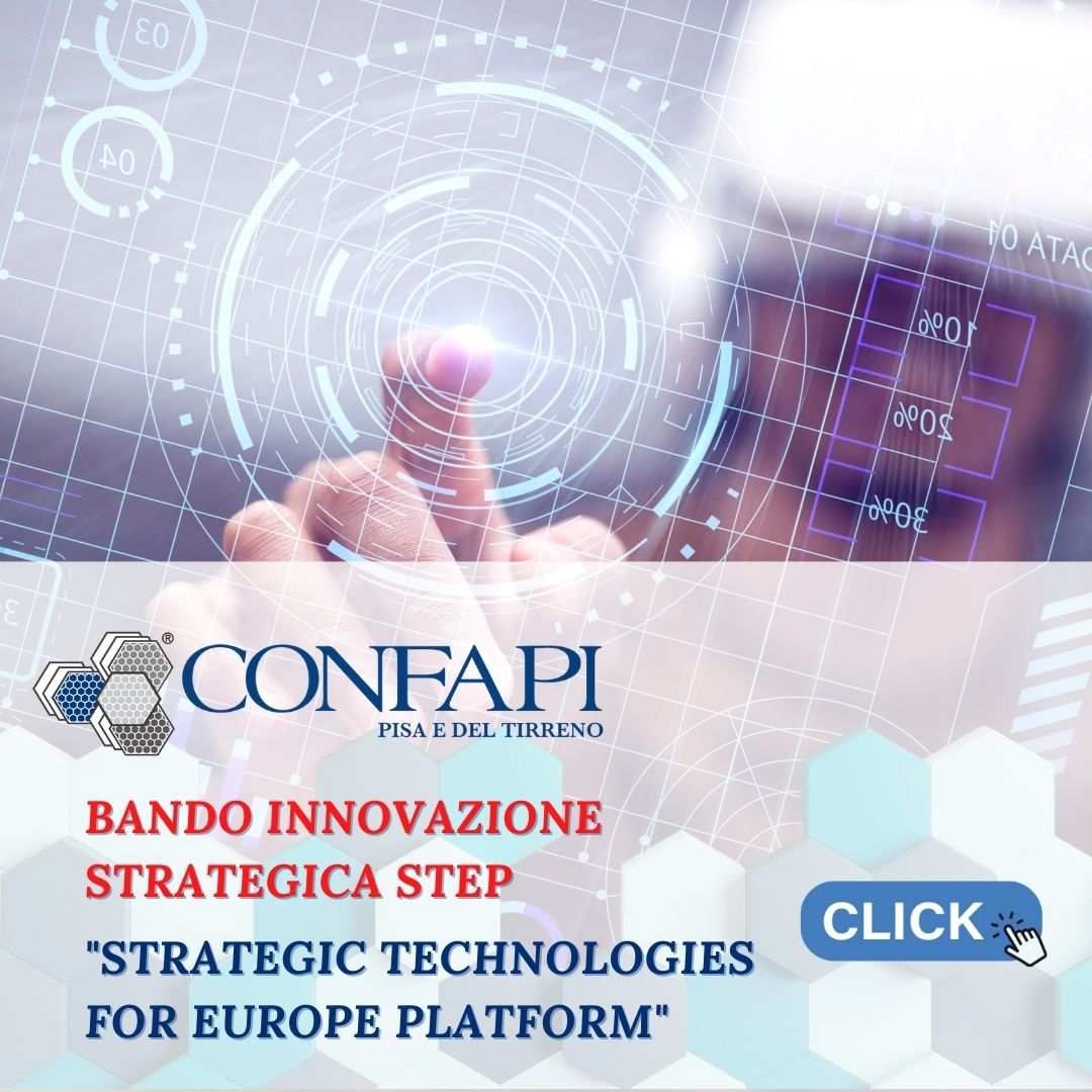 Bando Innovazione strategica STEP "Strategic Technologies for Europe Platform"