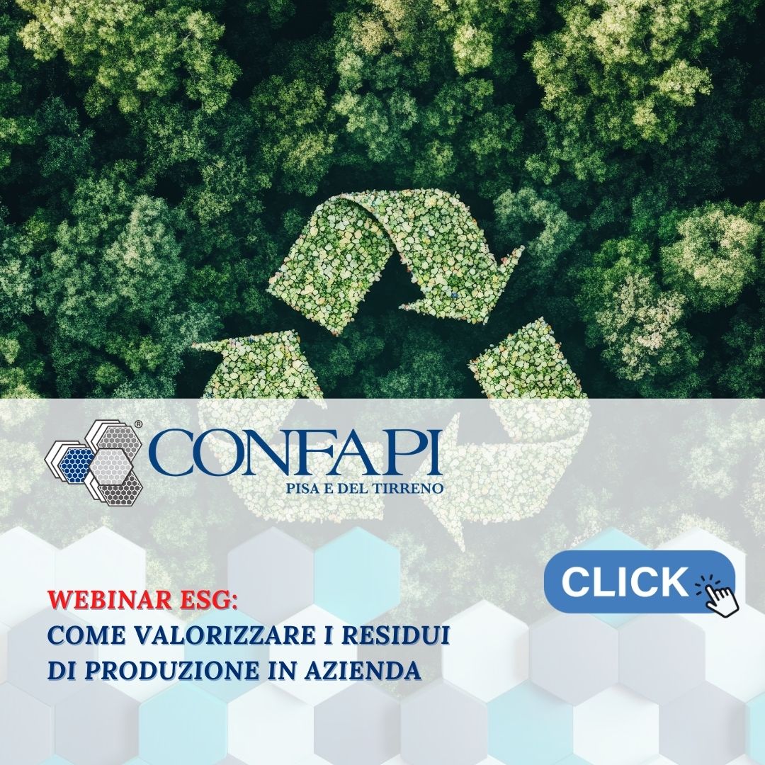 Webinar ESG: come valorizzare i residui di produzione in azienda