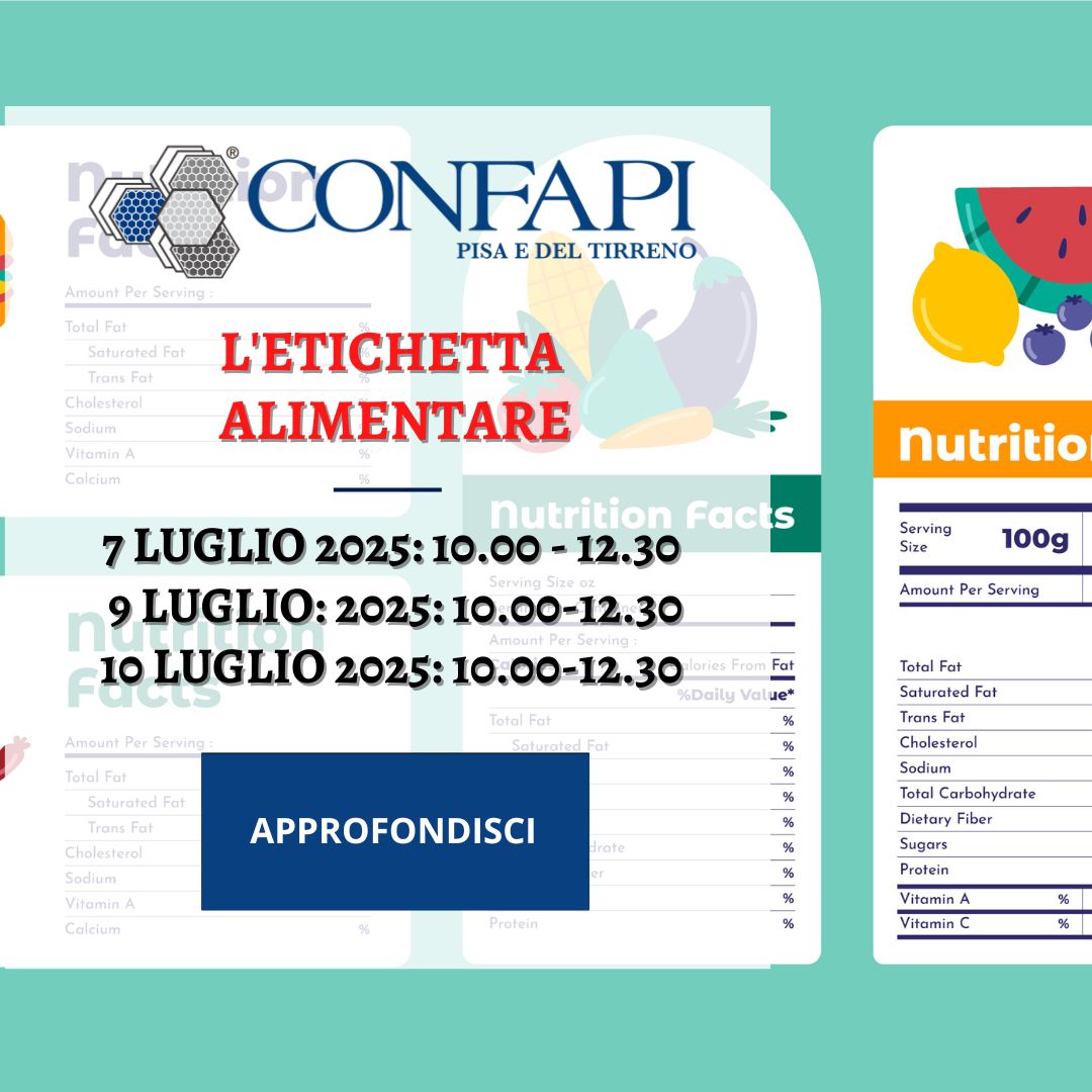 Corso Etichettatura Alimentare