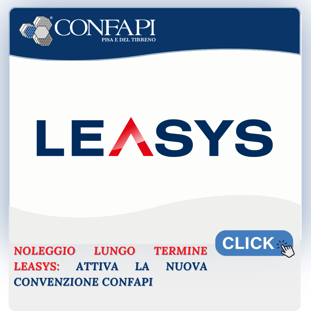 Noleggio a lungo termine: siglata la nuova Convenzione Nazionale tra Leasys e Confapi