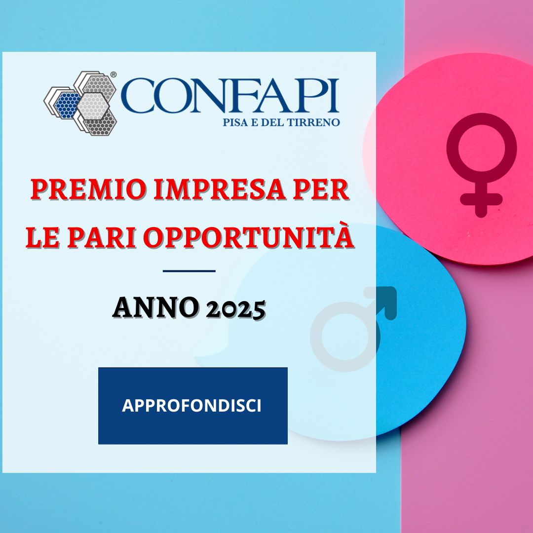Premio Impresa per le pari opportunità Confapi Pisa e del Tirreno