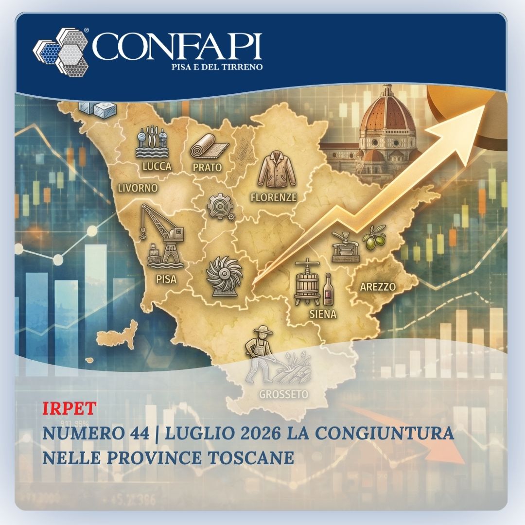 La congiuntura nelle province toscane: crescita più moderata e territori sempre più differenziati