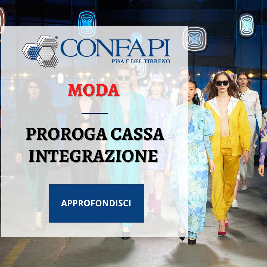 Moda - Proroga Cassa Integrazione