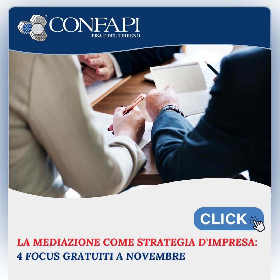 La mediazione: una possibile strategia per l'impresa