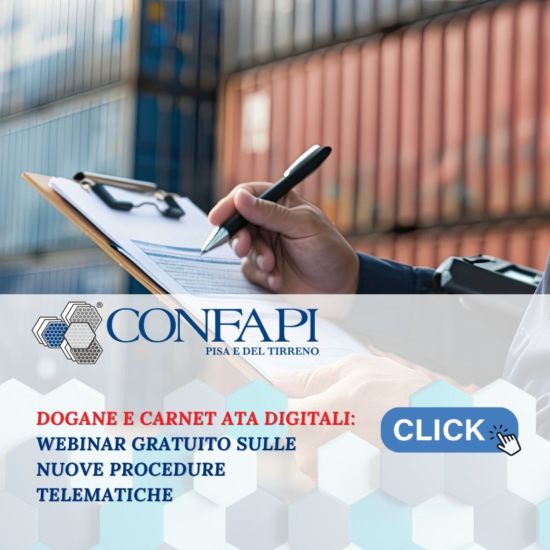 Dogane e Carnet ATA Digitali: webinar gratuito sulle nuove procedure telematiche