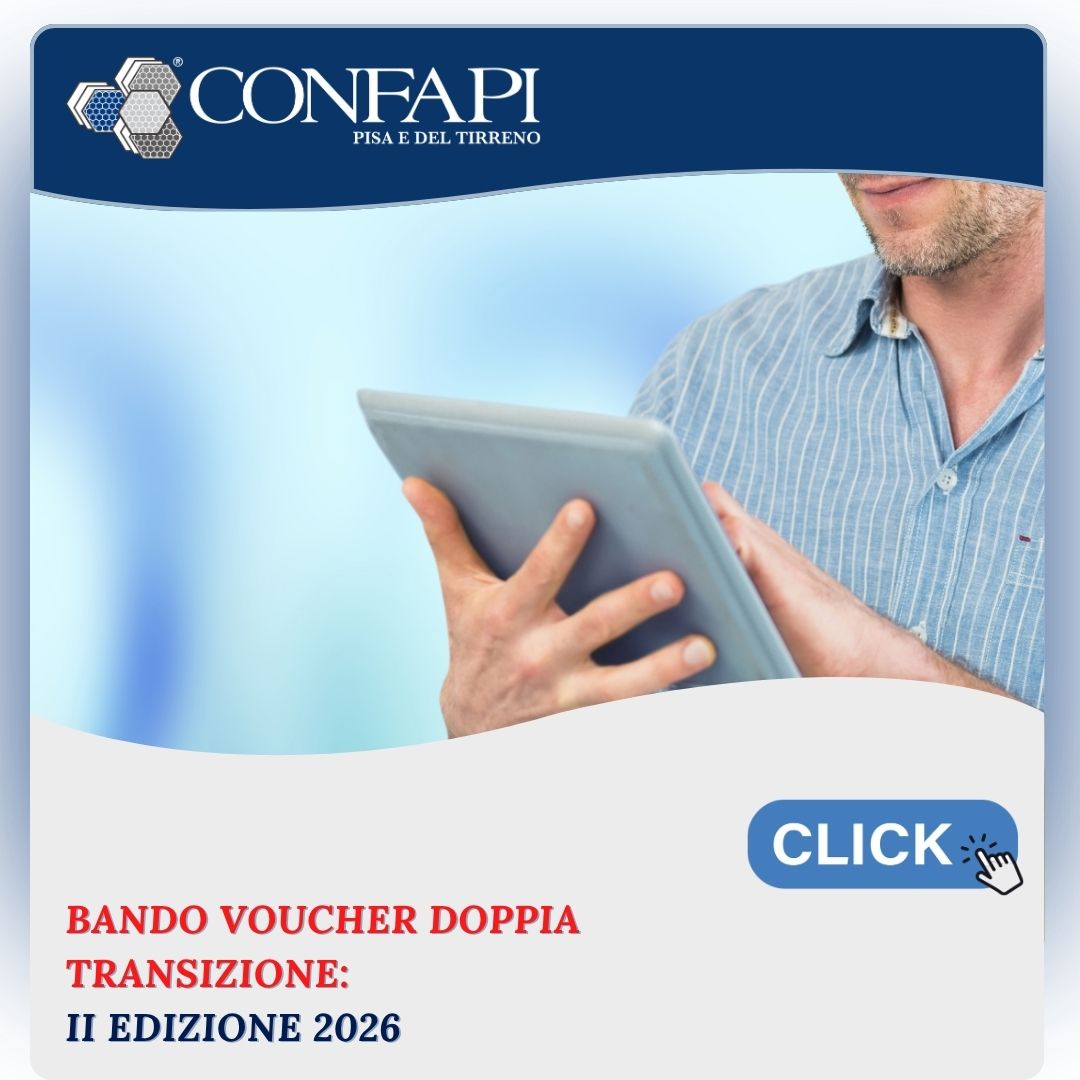 Doppia Transizione 5.0: dalla Camera di Commercio della Toscana Nord-Ovest 500mila euro per la II edizione del bando voucher