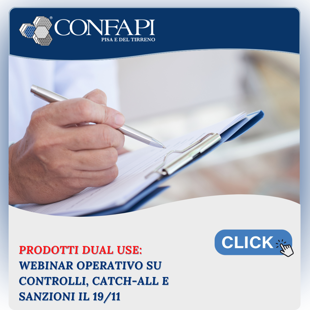 Prodotti Dual Use: controlli doganali e restrizioni alle esportazioni