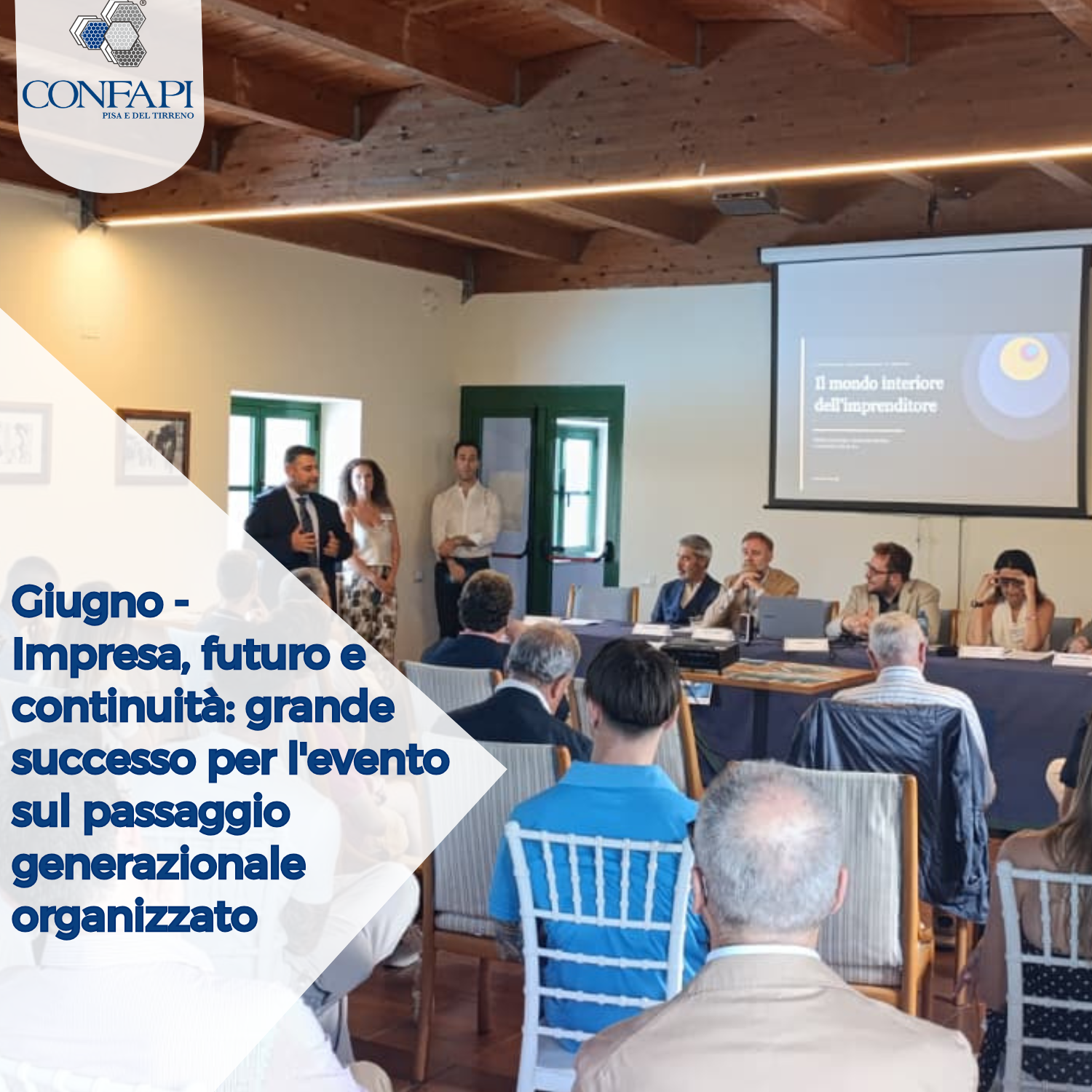 Impresa, futuro e continuità: grande successo al Cosmopolitan di Tirrenia per l'evento sul passaggio generazionale organizzato