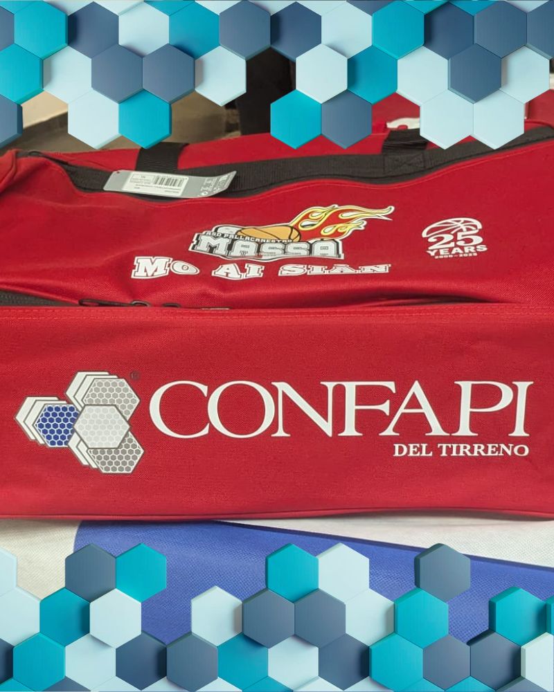 Confapi del Tirreno al fianco di A.S.D. Pallacanestro Massa come Main Sponsor Confapi Pisa e del Tirreno