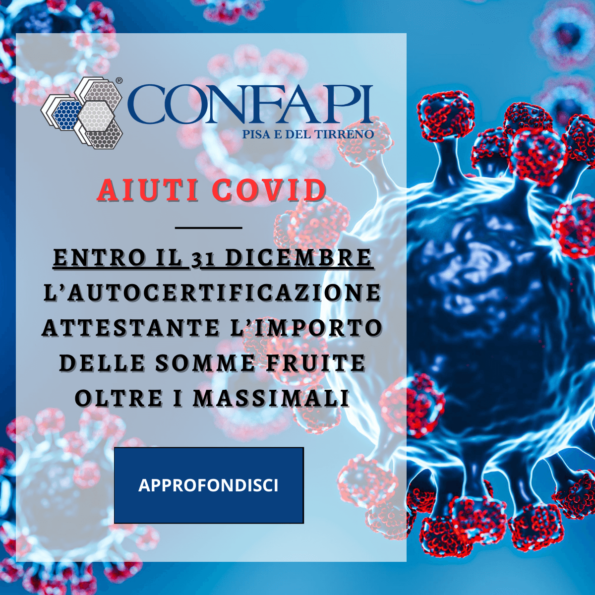 AIUTI COVID Confapi Pisa e del Tirreno