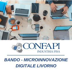 BANDO - MICROINNOVAZIONE DIGITALE - LIVORNO Confapi Pisa e del Tirreno