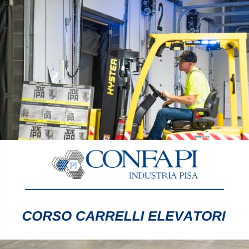corso carrelli elevatori Confapi Pisa e del Tirreno