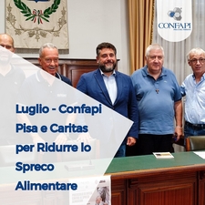 Confapi Pisa e Caritas per Ridurre lo Spreco Alimentare Confapi Pisa e del Tirreno