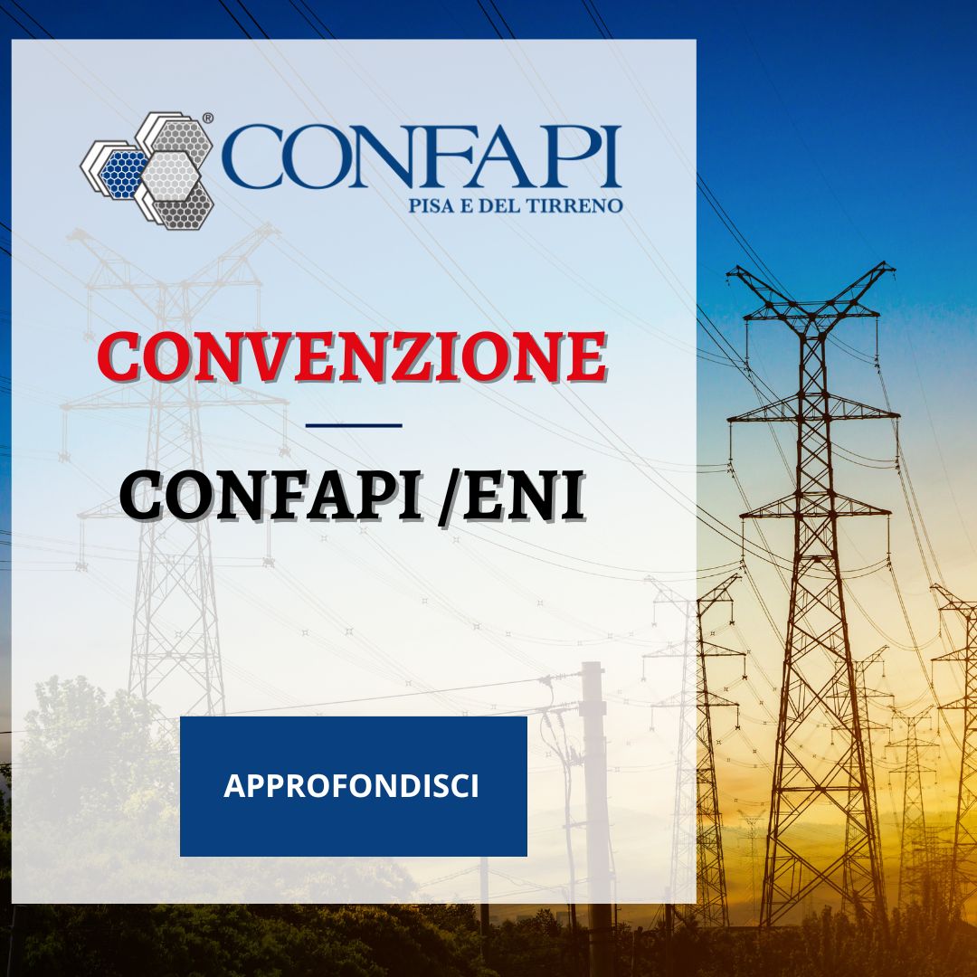 CONVENZIONE ENI Confapi Pisa e del Tirreno