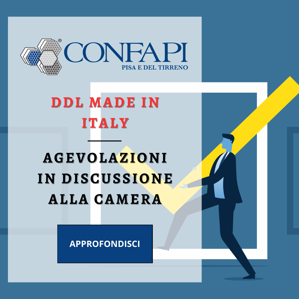 DDL MADE IN ITALY Confapi Pisa e del Tirreno