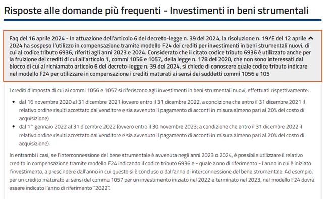 DECRETO DIRETTORIALE E MODELLI TRANSIZIONE 4.0