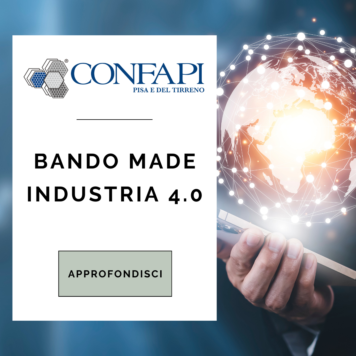BANDO MADE INDUSTRIA 4.0 Confapi Pisa e del Tirreno