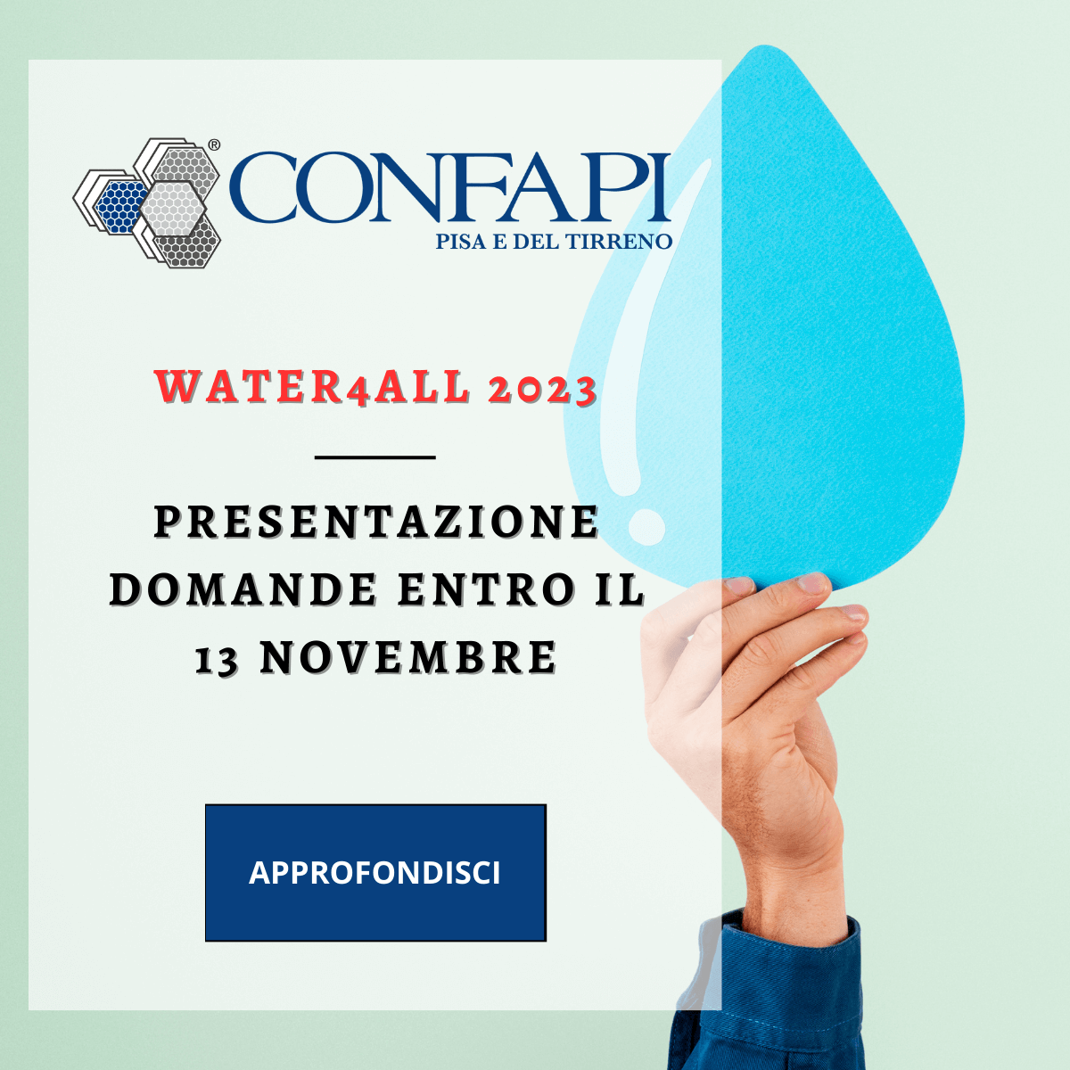 WATER4ALL 2023 Confapi Pisa e del Tirreno