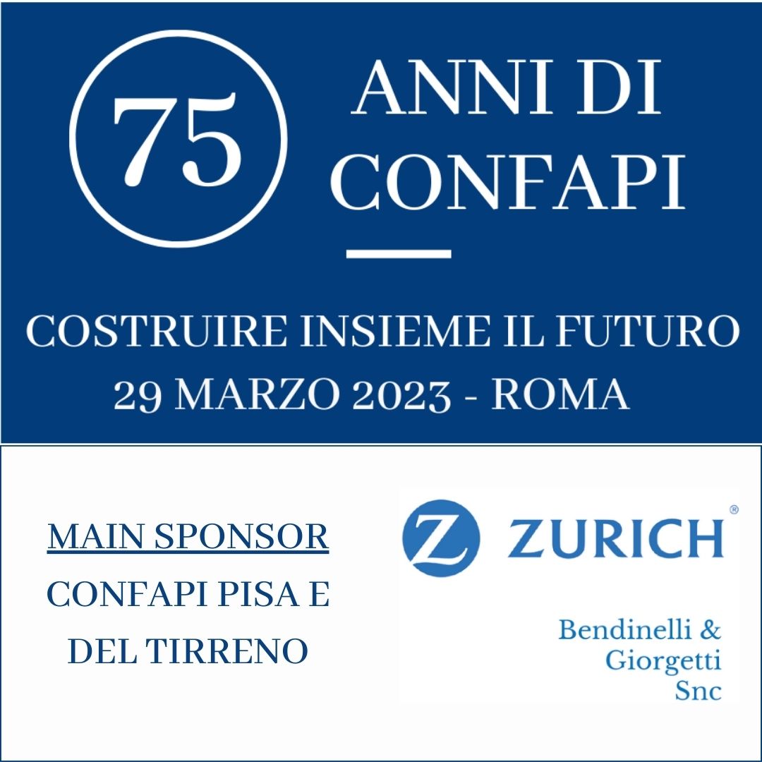 75 ANNI DI CONFAPI Confapi Pisa e del Tirreno