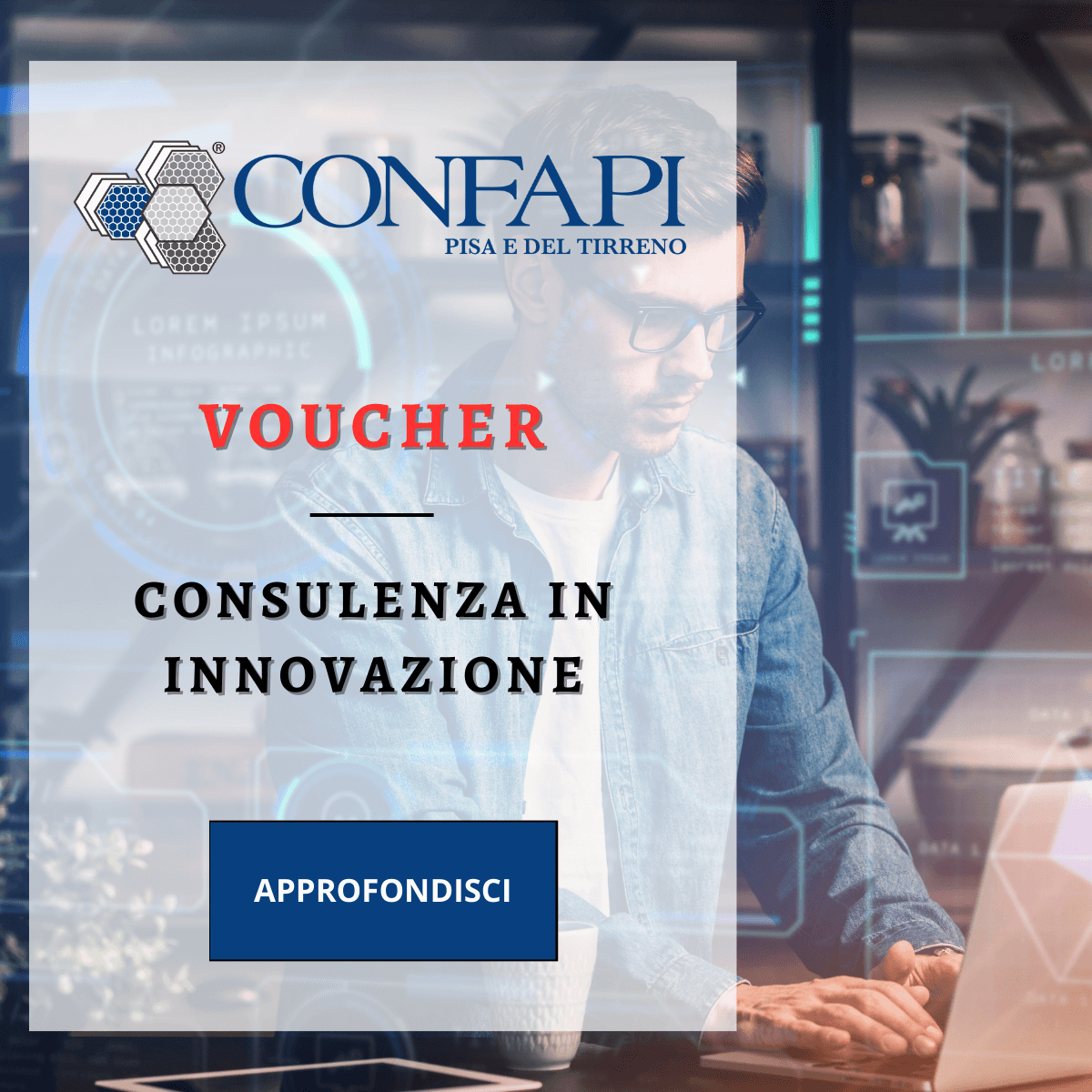 VOUCHER - CONSULENZA IN INNOVAZIONE Confapi Pisa e del Tirreno