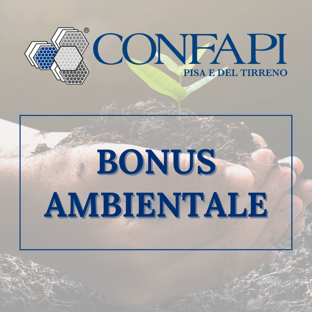 BONUS AMBIENTALE Confapi Pisa e del Tirreno