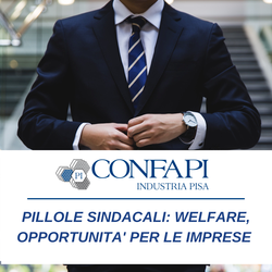 PILLOLE SINDACALI - WELFARE Confapi Pisa e del Tirreno
