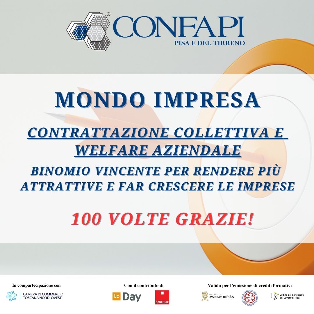 MONDO IMPRESA - COMUNICATO STAMPA Confapi Pisa e del Tirreno