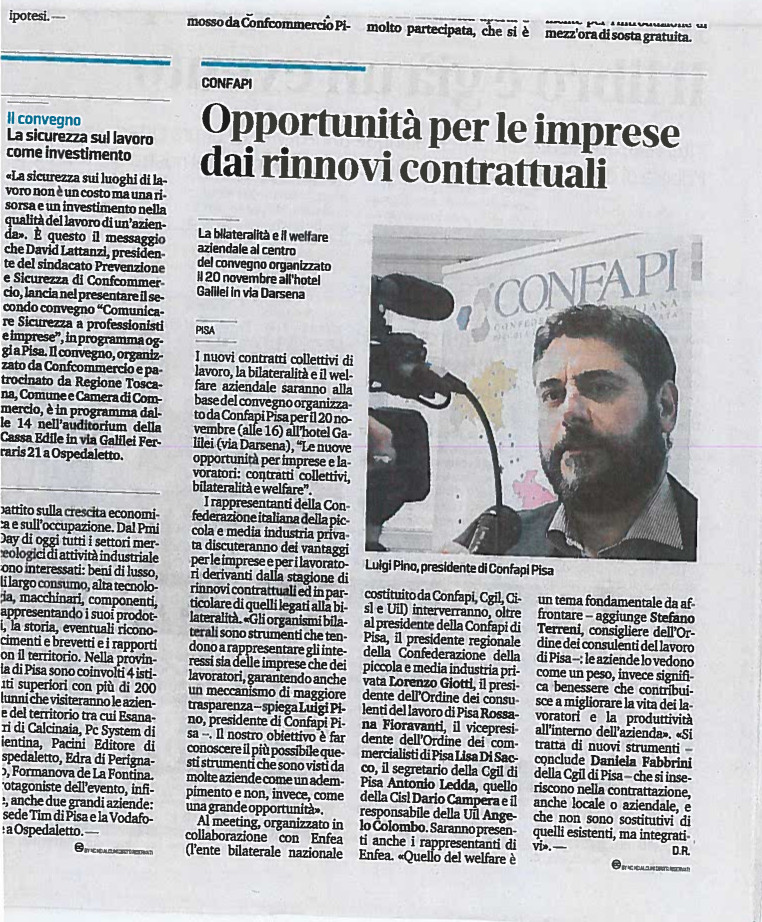 IL TIRRENO 16 11 2018