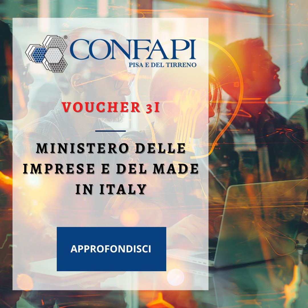Voucher 3i Confapi Pisa e del Tirreno